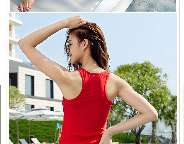 Li Ning Áo tắm Bà Split Boxer Quần tập hợp che bụng Slim Chuyên nghiệp áo tắm bảo tồn Phụ nữ Spa Đồ bơi bikini 2 mảnh nữ