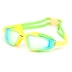 Kính bơi trẻ em Li Ning HD kính chống nước chống sương mù mạ kẽm cho nam và nữ kính thanh niên thiết bị bơi hộp lớn - Goggles kinh boi loi Goggles