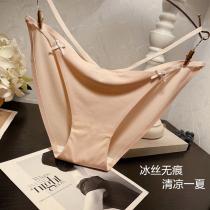 Panties womens scarring ice silk days clapping wedding dresses sporty speed dry fitness Summer slim fit without hip-to-hip yoga