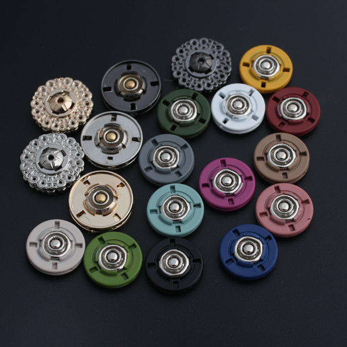 Dark button, invisible mother button, cashmere women's metal sweater button clothes, coat wool, Button, Button, Button