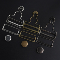 Strap pants button metal accessories gourd buckle day denim strap clip buckle adhesive hook