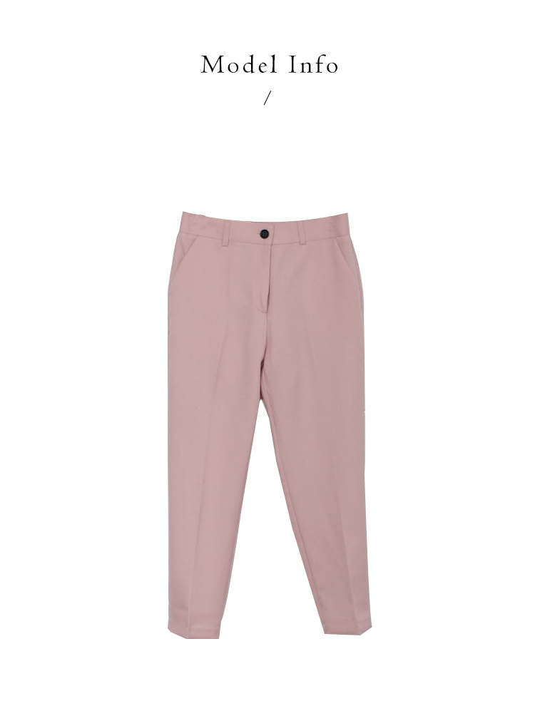 Quần lửng 8 điểm màu hồng Quần skinny mỏng cho nữ cạp cao eo cao phiên bản Hàn Quốc 2019 xuân hè mới Quần bút chì Han Fan - Khởi động cắt Jumpsuit tay dài nữ