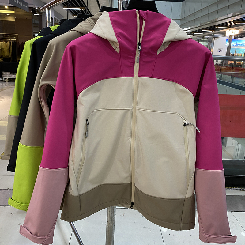 Jeep Spirit Autumn Limited Edition Color Shell Series Men's and Women's Windproof and Water-Repellent Outdoor Soft Shell Jacket