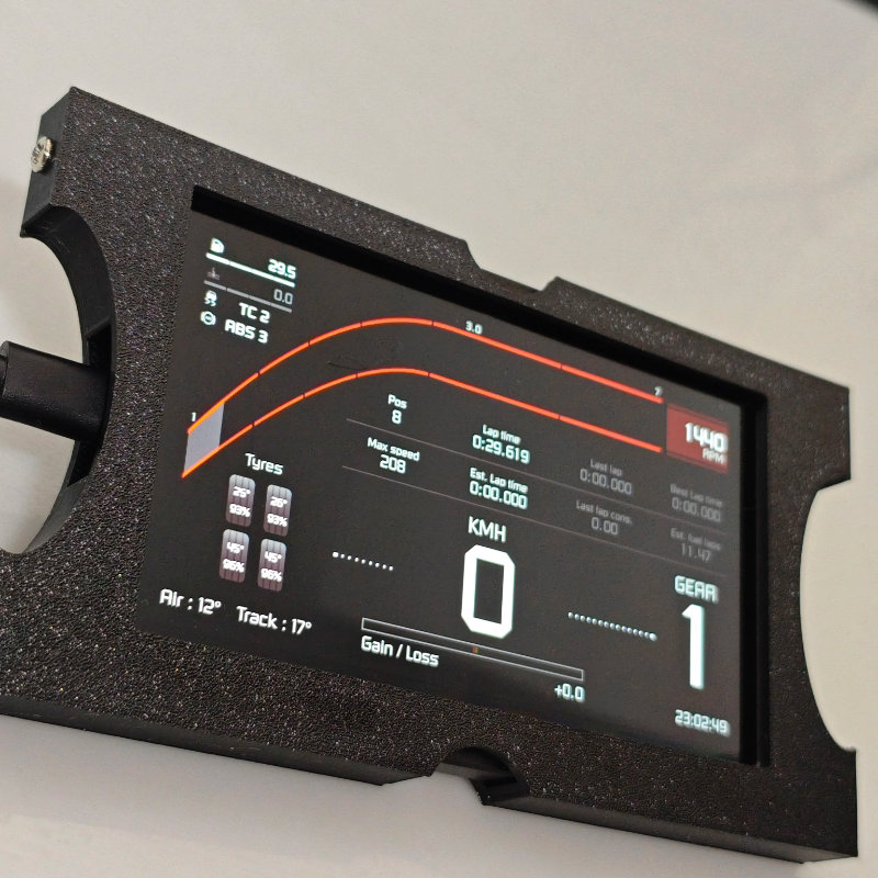 Sim Racing Instrument, Racing Simulator, Euro Truck Simulator, Tachometer Speed Display, Assetto Corsa, Horizon