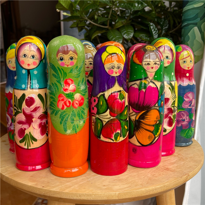 Russian jacket with wooden pen holder toy for children 61 Children's Day Gift gift Special price 2