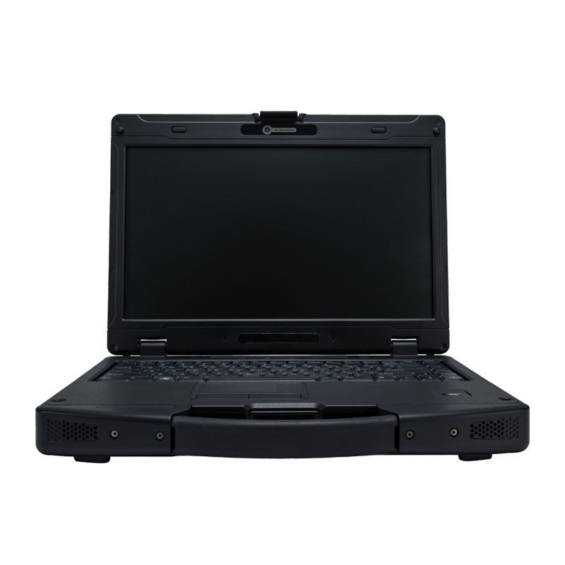 The Sant' AIC-S14TC 14-inch Military Defense Portable Reinforced Laptop's Military Third Defense Notebook