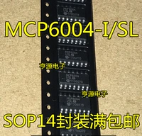 Новый оригинальный MCP6004 MCP6004-I/SL T-I/SL-E/SL SOP14 Оперативный усилитель IC