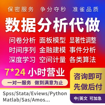 Spss Data Analysis Helps with Stata Processing, Eviews Empirical Research, Medical Questionnaire Python Statistics, and R Programming