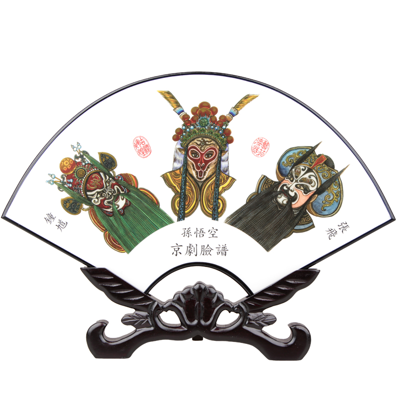 China Wind Lacquerware Craft Gifts Swing Accessories Chinese Imitation Antique Small Screen Tabletop Decorative Swing Accessories table Screen Out of the country send old foreign gifts