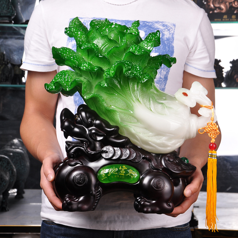 Sitting on 100 Cairoy Leopard Cabbage Pendulum Pieces Home Decoration Furnishing Craft Gifts Swing Accessories Hotel Hotel Beauty Shop Opening Gifts