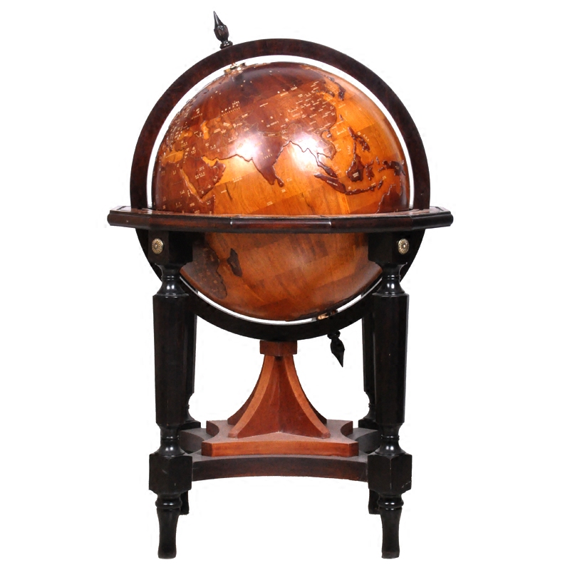 Solid wood globe Pendulum Pieces Graduation Festivities Gift Giving School Office Book House Decoration Jo Relocation Company Opened