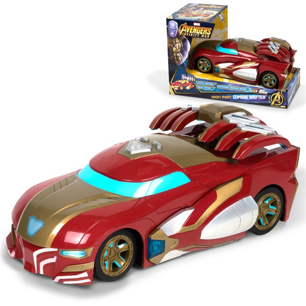 Ultra Cool Outlet Foreign Trade Sound & Light Stunt Electric Toy Car Steel Man Deformation Car Wind Fire Wheel Bifacial Car Multiple