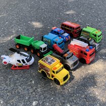 British childrens toy cars are not too many mini cars London bus taxi garbage truck fire truck aircraft