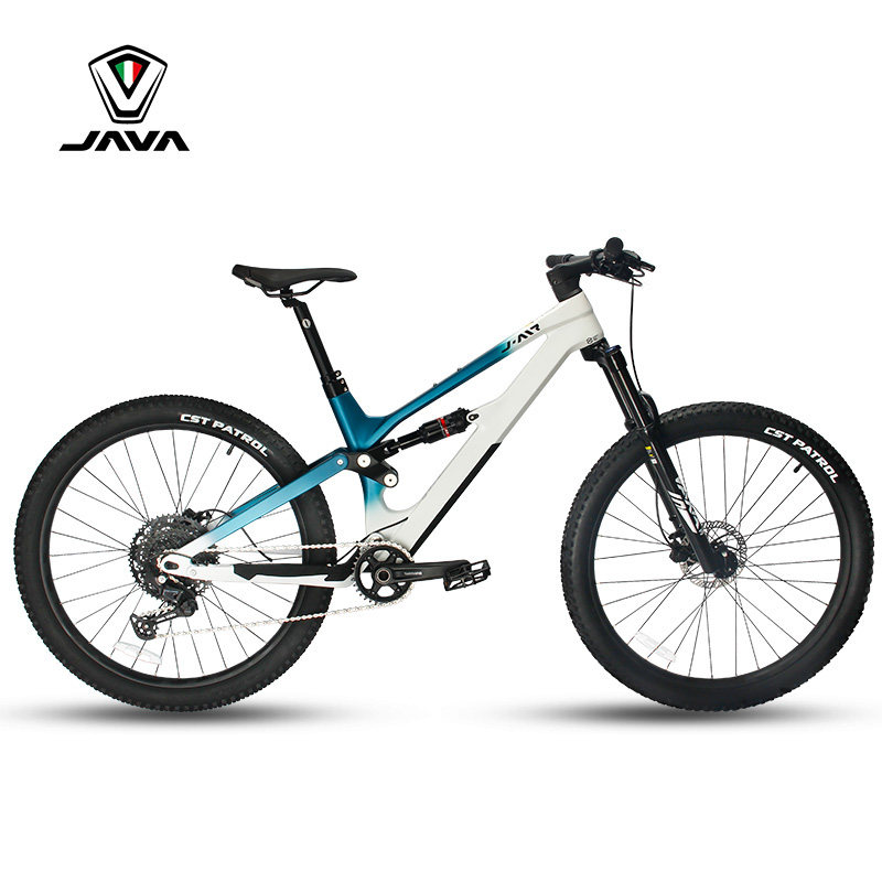 JAVA软尾山地车碳纤维12变速碟刹自行车林道赛车佳沃SALTAFOSSI-Taobao