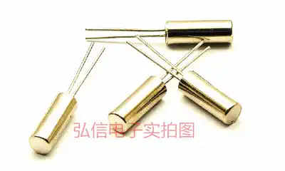In-line tuning fork DT-308 cylindrical crystal 3*8 28 375MHZ 28 375M crystal resonator