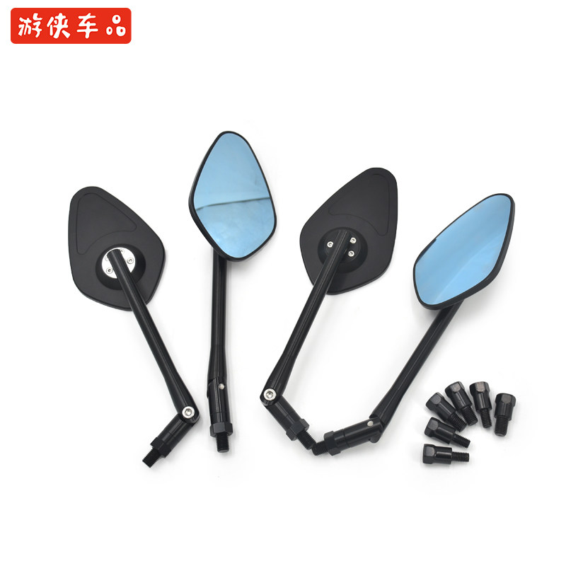 Gaojin GK500 chase 600 rearview mirror Benali FLAME500 modified adjustable large field of view mirror aluminum alloy