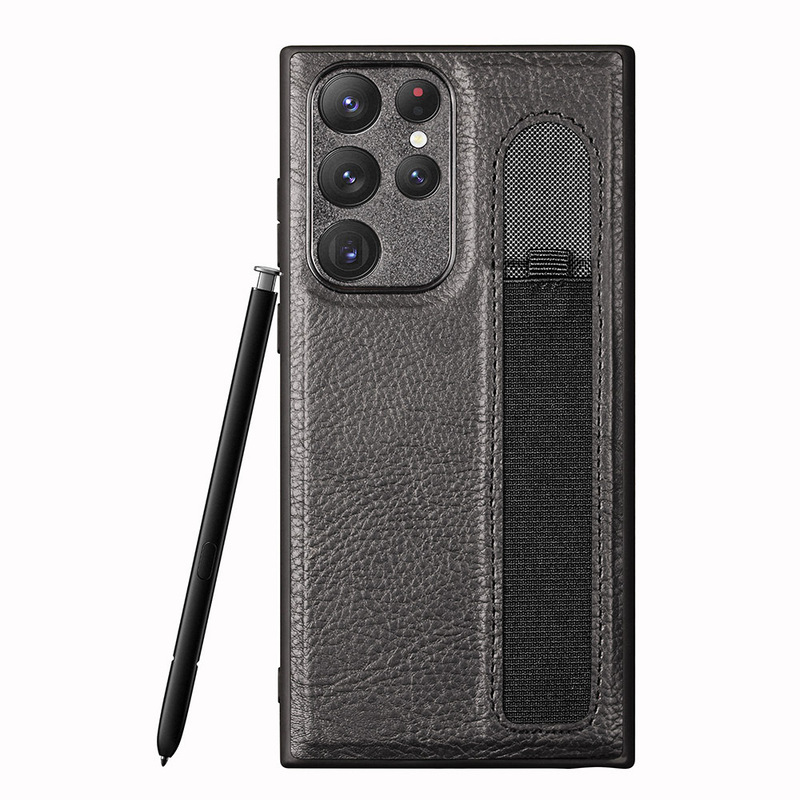 Suitable for Samsung S22 Ultra Phone Case, New High-End Galaxy S22 Genuine Leather with S Pen Holder, S22 Plus Full Protection Anti-Drop, S21 Ultra Pen Slot, S22U Men's Style, S21U Protective Case Suitable for Samsung S22 Ultra Phone Case, New High-End Galaxy S22 Genuine Leather with S Pen Holder, S22 Plus Full Protection Anti-Drop, S21 Ultra Pen Slot, S22U Men's Style, S21U Protective Case
