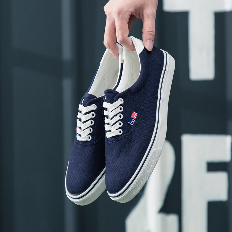 Back Force Working Shoes Low Bunch Lace Men And Women Retro Casual Shoes Breathable Non-slip Pure Color Sport Working Shoes Canvas Shoes