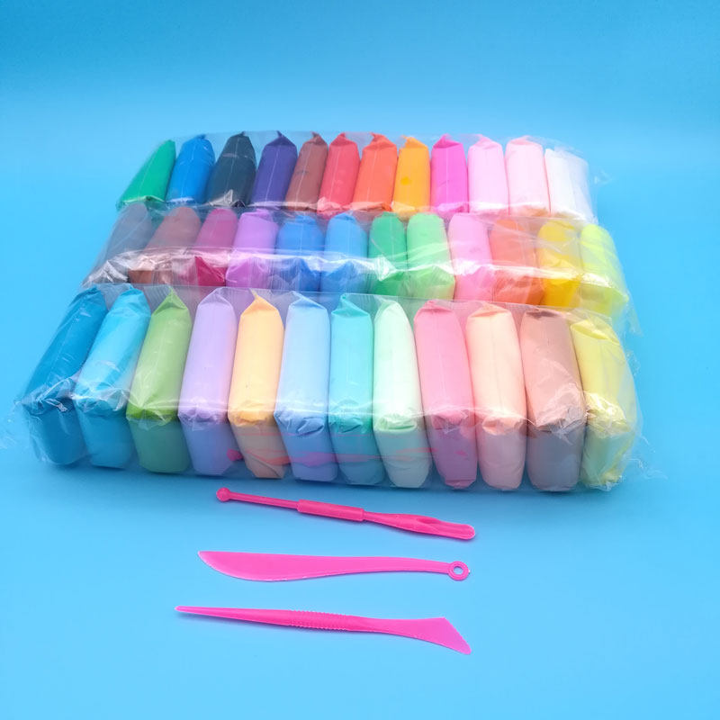 Ultra-light magic clay 24 colors 36 colors 12 colors bubble mud color mud set non-toxic children's handmade plasticine 15g