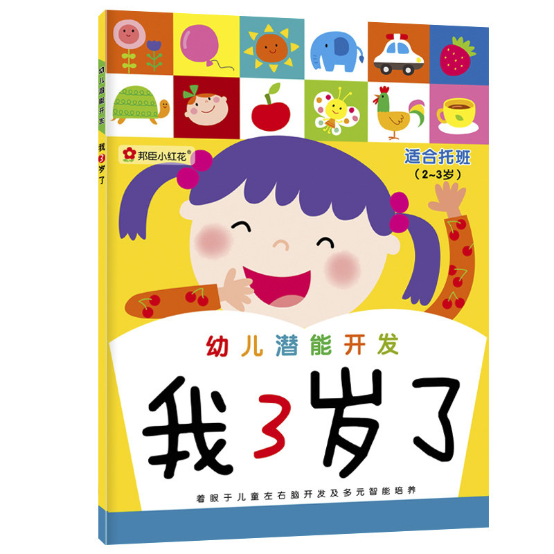 Attention Training Sticker Book 3-4-5-6 Years Old Babies Early Education and Intellectual Potential Development of Left and Right Brainers