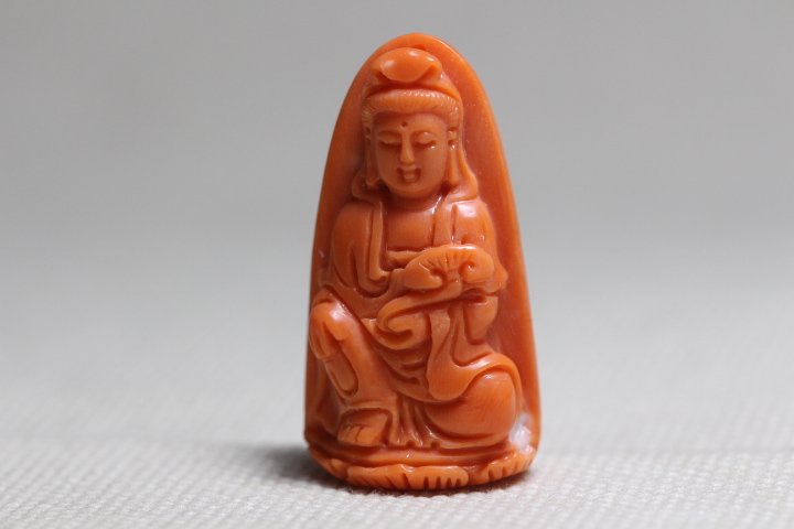 Jewel Guanyin hanging up in Taiwan with its