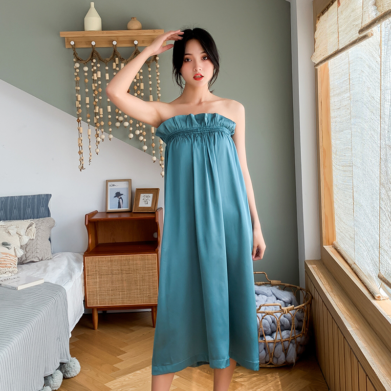 Beauty salon pure cotton Tampon Bath Skirt Sweaty hotel Baths sauna Sauna Burn with thin women's covered chest special