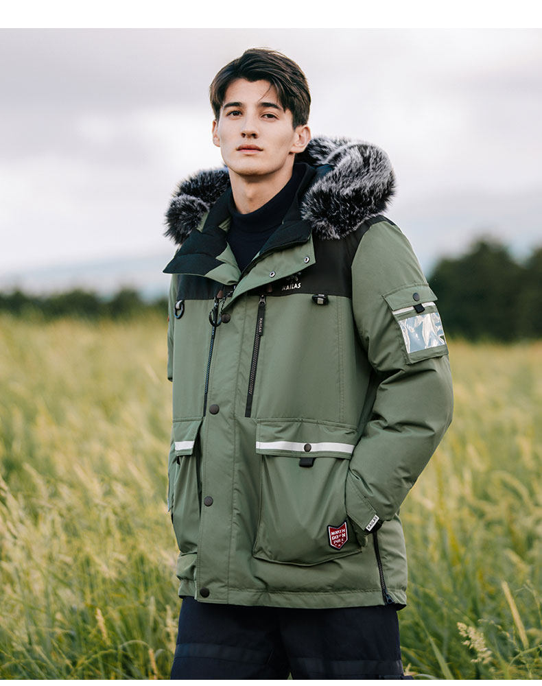 凯乐石 420克鹅绒 男重装羽绒服 抗寒-50℃ 图20