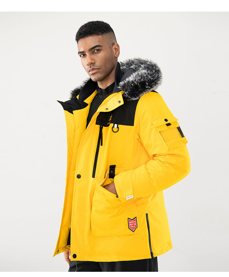 凯乐石 420克鹅绒 男重装羽绒服 抗寒-50℃ 图24