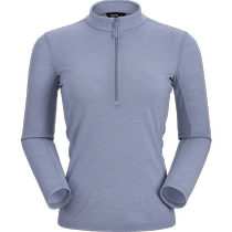 KAILAS Merino wool stand-up collar functional long-sleeved T-shirt quick-drying outdoor sports climbing hiking women