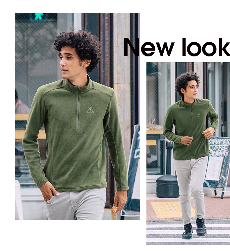 凯乐石 Polartec 100面料 男女轻暖无静电抓绒 图12