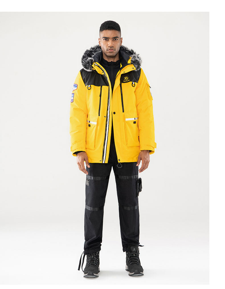 凯乐石 420克鹅绒 男重装羽绒服 抗寒-50℃ 图25