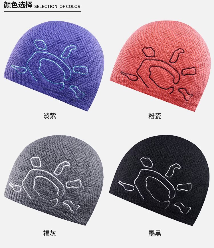 Mũ thể thao ngoài trời Kaile Stone Mũ len nam và len nữ tinh khiết Mũ len ấm áp (暄 日) KF760011 mũ lưỡi trai gucci