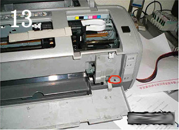 Терморолик epson爱普生原装全新r1390l1300/1430/l1800搓纸轮进纸杆分页轮