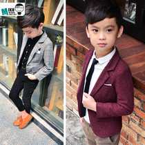 Korean version of the childrens small suit Spring and autumn new boy suit British childrens casual suit jacket