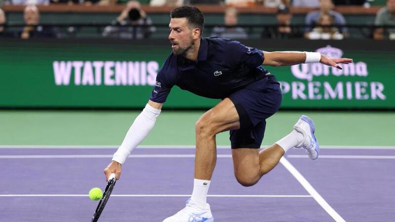 Lacoste French Crocodile Djokovic 2026 Indian Wells Tennis Short-Sleeved Shirt, Shorts Lacoste French Crocodile Djokovic 2026 Indian Wells Tennis Short-Sleeved Shirt, Shorts