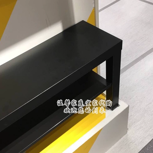 IKEA nội địa mua sản phẩm Tủ tivi gia đình Lark trắng đen 90x26x45 cm IKEA chính hãng - Buồng