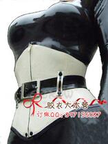  Latex Coat Beam Waist Gel Coat Waist Seal Waist Clip Latex Coat Cd Changing Dress Woman Strap Sexy Waist