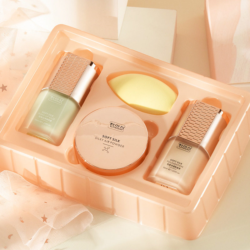 Powder Bottom Lotion Flawless Moisturizing Persistent No Demakeup Mix Oil Peel Isolation Cream Makeup Ex-dairy Student Party Dry Leather Big