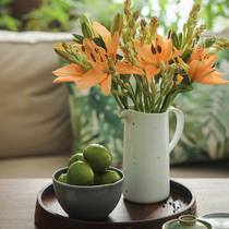 Elegant Air Scape Vegetarian White Flower Pot Bottle Deacon Vase Flower Inserts Everyday Floral Y