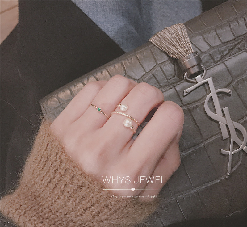 Bague Femme OTHER   en Nacre - Ref 3089083 Image 3