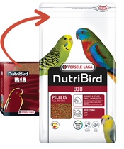 Belgian Versailles B18 small and medium-sized parrots high-energy fruit nourishing pills synthetic grain breeding grain original 3kg