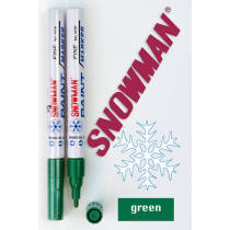 Snowman paint pen NO FCP green punting pen Japanese production green Tonic Lacquer Pen 1 0mm