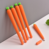 Korean creative small fresh cute cartoon pen Novelty special carrot pen Student stationery products Childrens toys