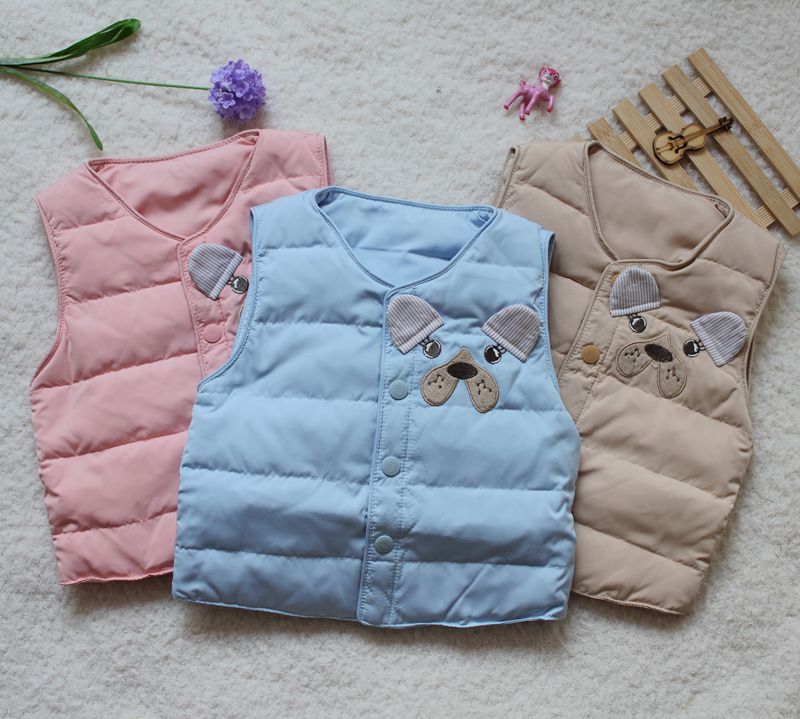Special price Winter warmth men and women baby boy baby boy down waistcoat waistcoat waistcoat waistcoat waistcoat 1-5