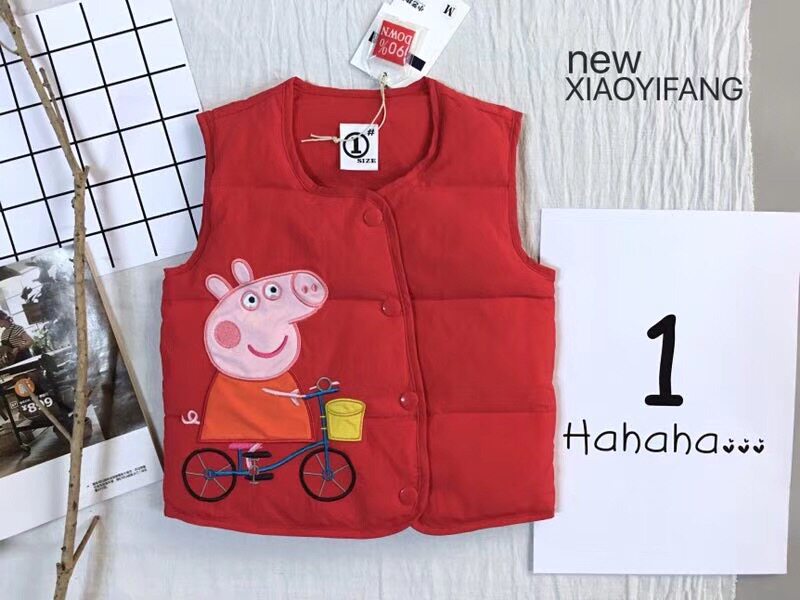 Special offer winter Xiaoyifang thick and warm children's boys and girls children's baby down vest vest vest 2-7