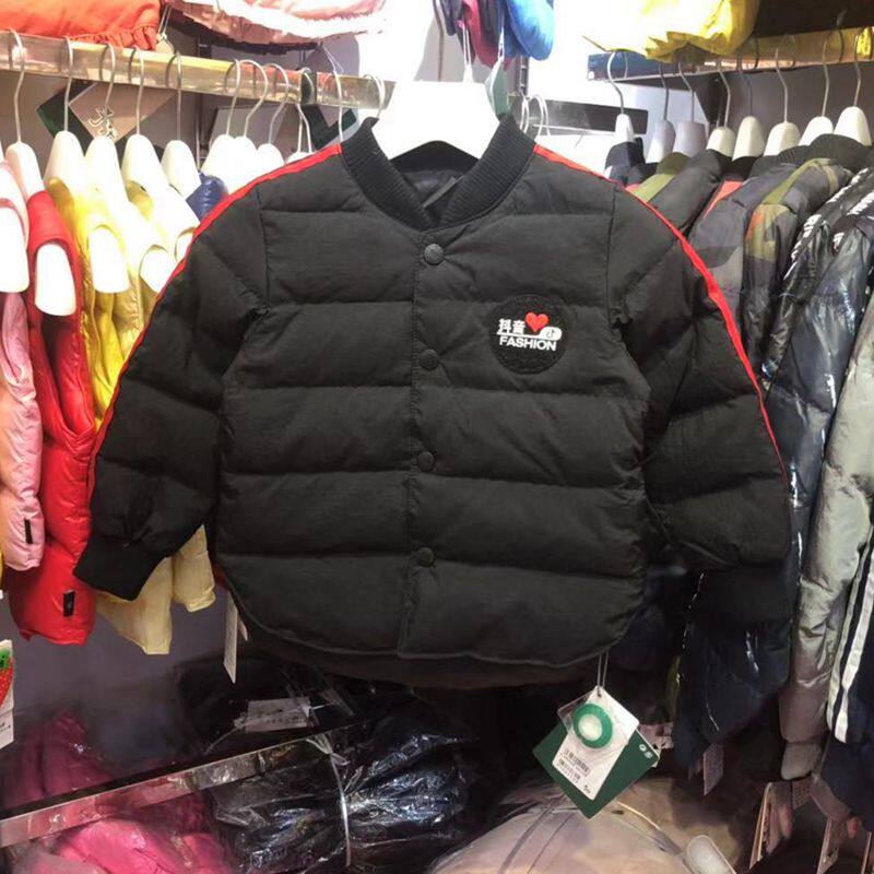 Special winter 90% velvet warm boys and girls infants and children baby down jacket down liner long-sleeved jacket 1-6