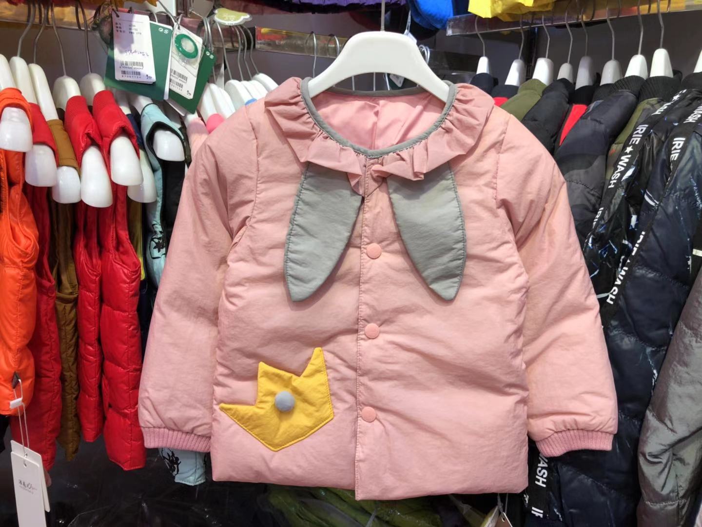 Special prices 90 % of the winter warm boys and girls baby baby down jacket inner chopper jacket 1 - 6