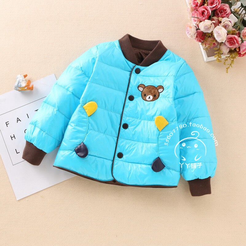 Special winter thick good fabric Carpenter Yi Fang men and women children baby down jacket Down inside and outside the jacket inside and outside wear