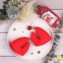 Cute lobster pliers insulation gloves thickened kitchen silicone clip high temperature resistant casserole anti-scalding clip oven microwave oven