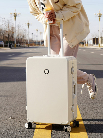 Kangaroo Luggage Trolley Case, Sturdy and Durable, thickened for Women, 2024, New arrival 20inch Aluminum Frame Travel Password for Men, 24